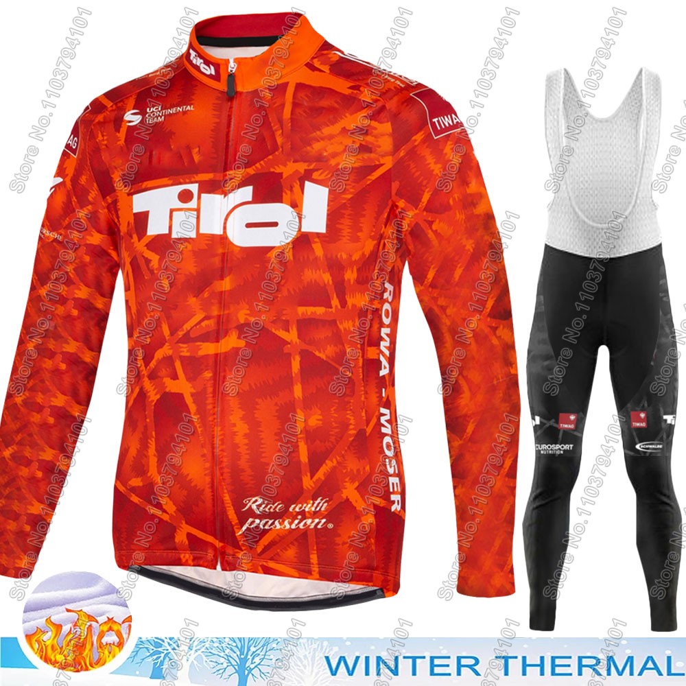 Winter Clothing Men Sale - Комплект трикотажа для велоспорта Tirol Team