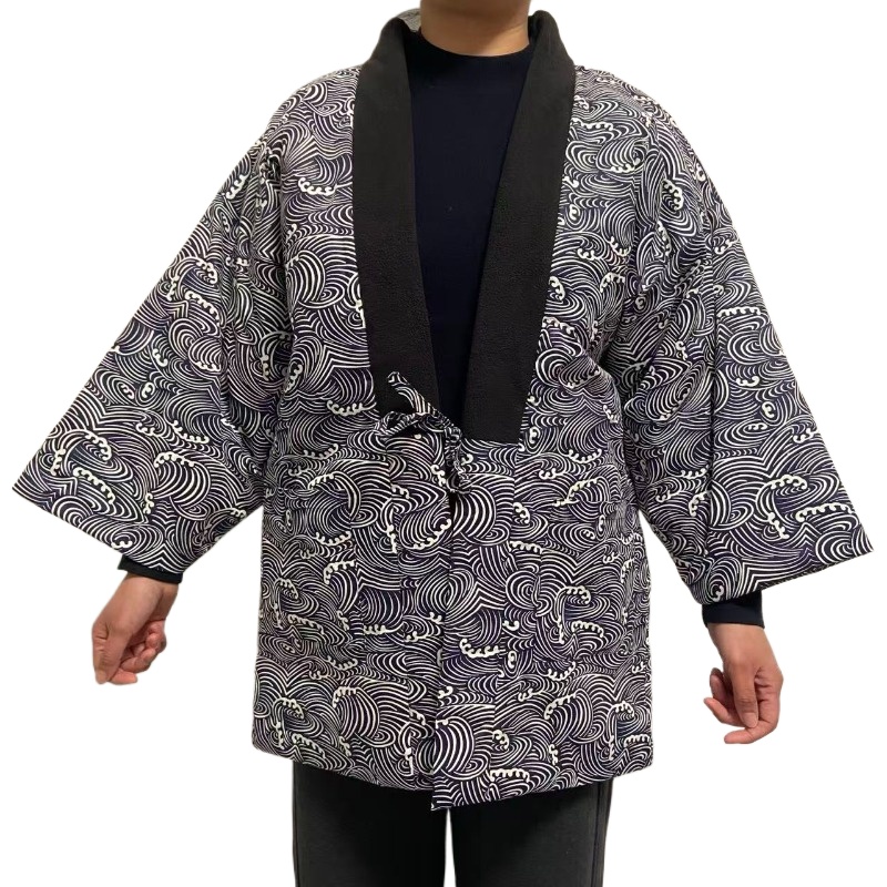 Traditional Winter Japanese Clothing - Традиционная японская куртка Хантен унисекс, зимнее