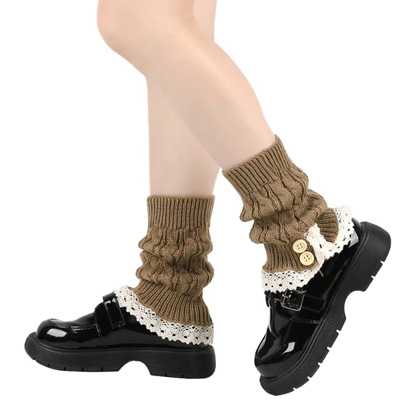 Winter Clothing Leg Warmers - Гетры для ног, женские зимние теплые