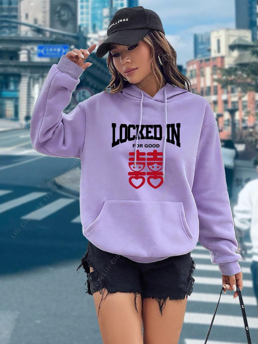 Winter Clothing Aesthetic - Женские толстовки с забавным принтом, новинка