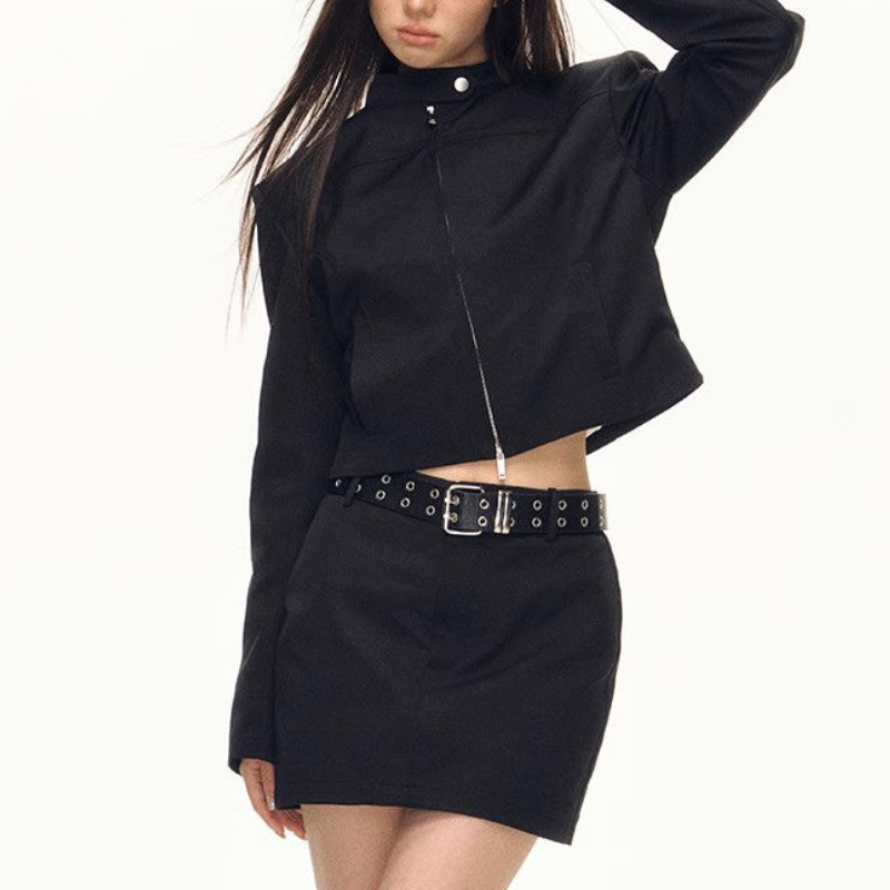 Winter Clothing Aesthetic - Высококачественные американские винтажные куртки с круглым