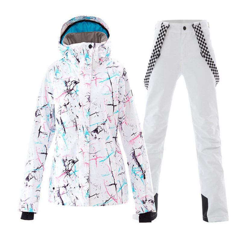 Ski Pants Waterproof - Водонепроницаемый зимний костюм SMN для женщин,