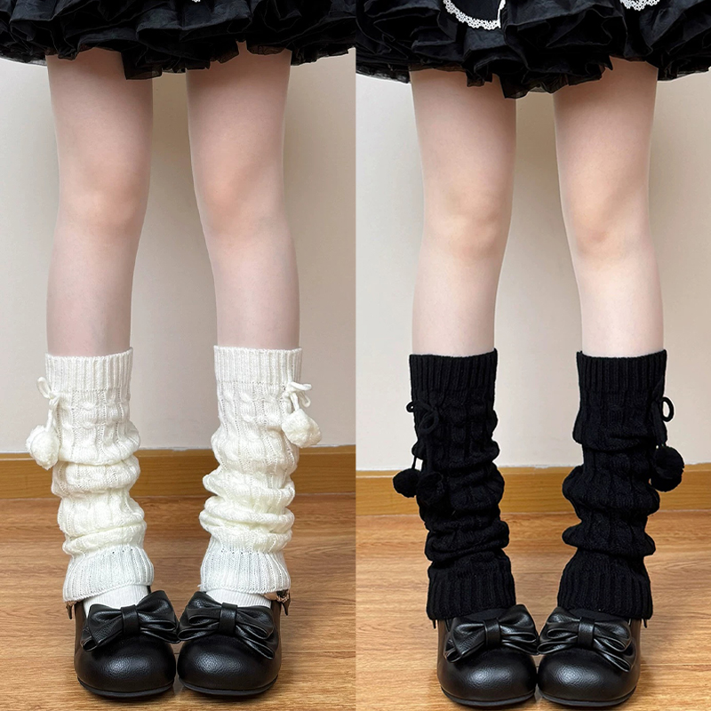 Winter Clothing Leg Warmers - Вязаные гетры в стиле Лолита JK