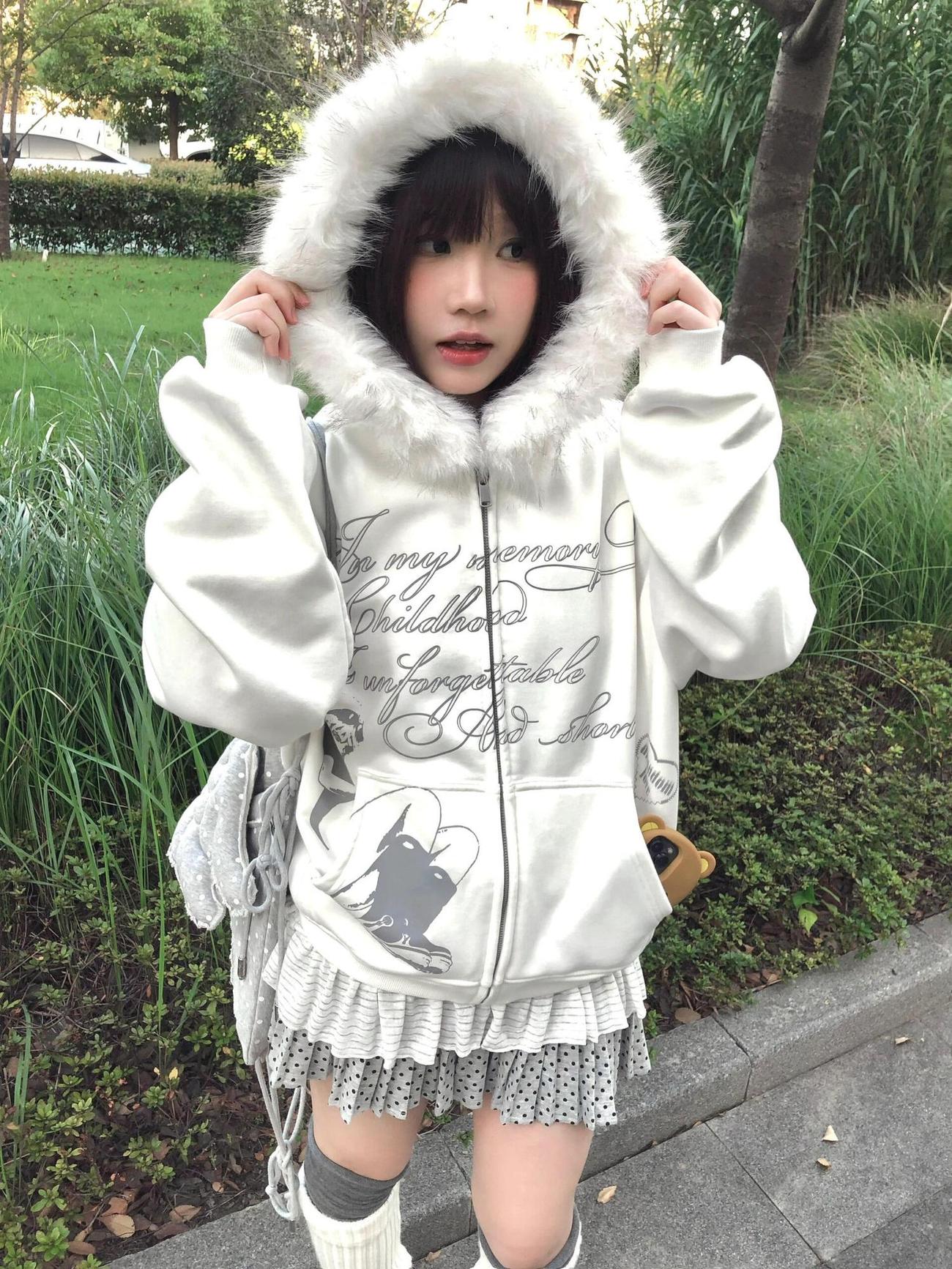 Белые пальто в стиле Y2k для ж – обзор и цена Winter Clothing Aesthetic