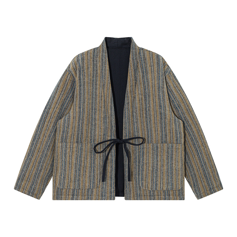 Полосатая куртка-кимоно в япон – обзор и цена Traditional Winter Japanese Clothing