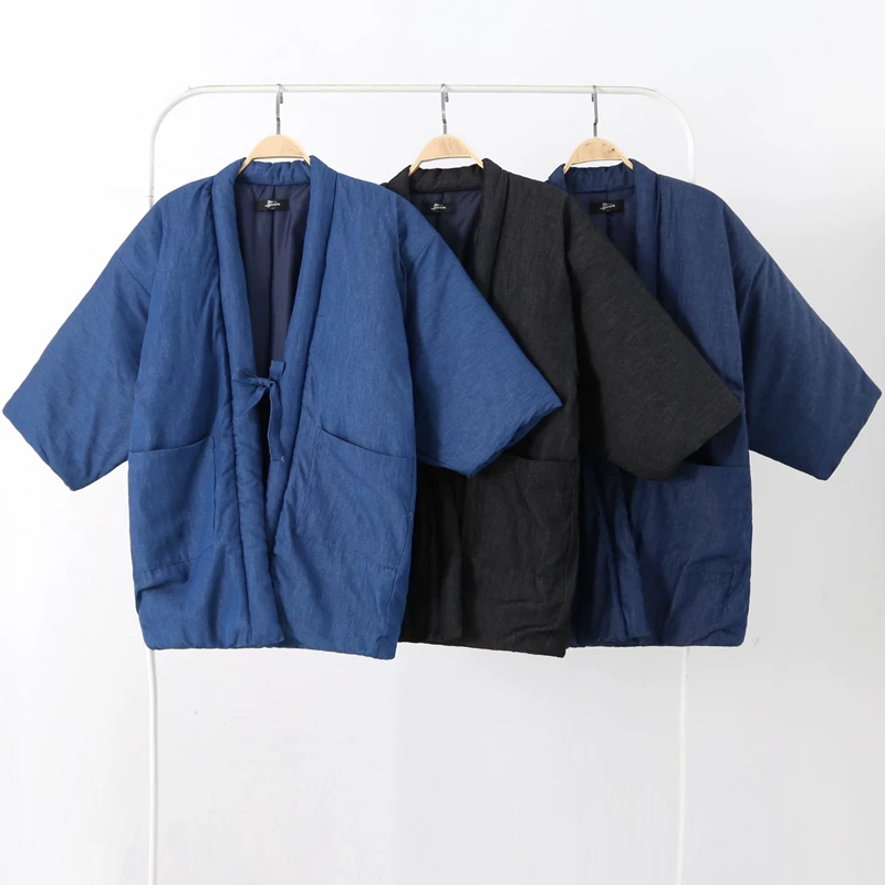 Новая куртка Хантен для мужчин – обзор и цена Traditional Winter Japanese Clothing
