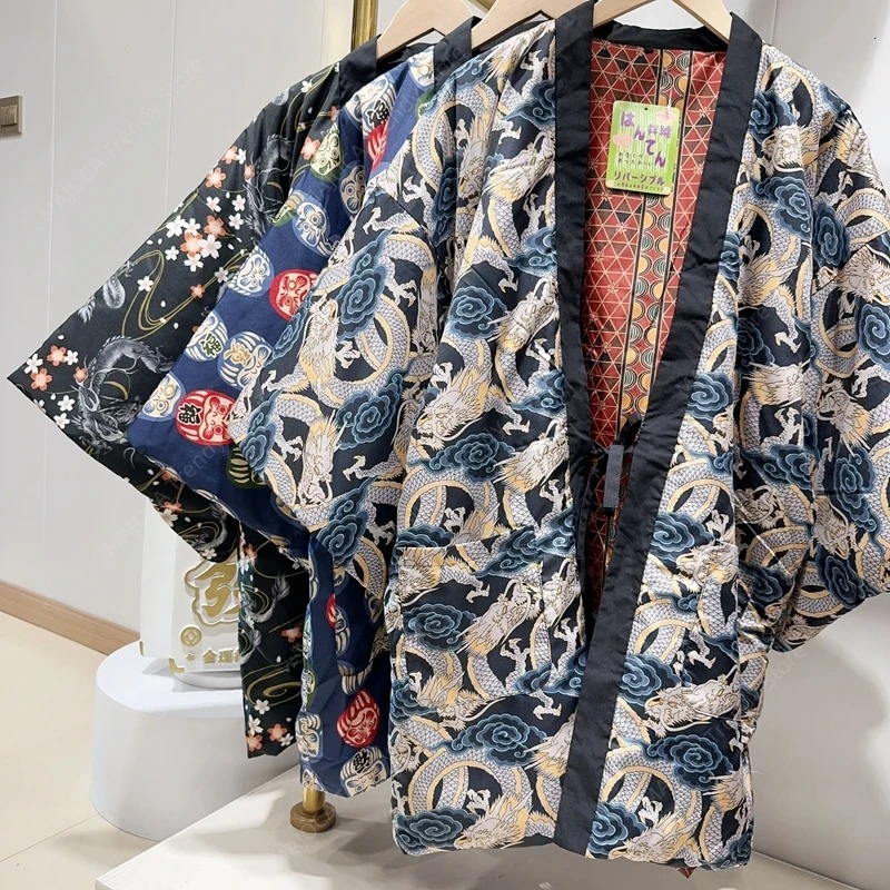 Зимние пальто Hanten для мужчи – обзор и цена Traditional Winter Japanese Clothing
