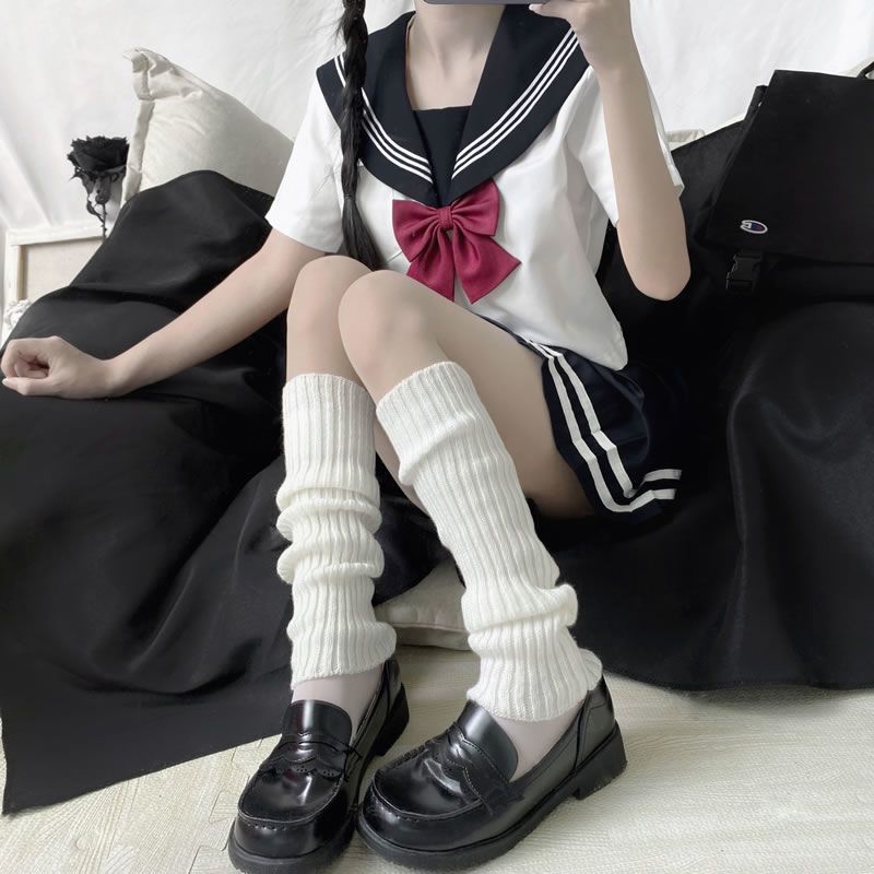Зимние вязаные нарукавники 40  – обзор и цена Winter Clothing Leg Warmers